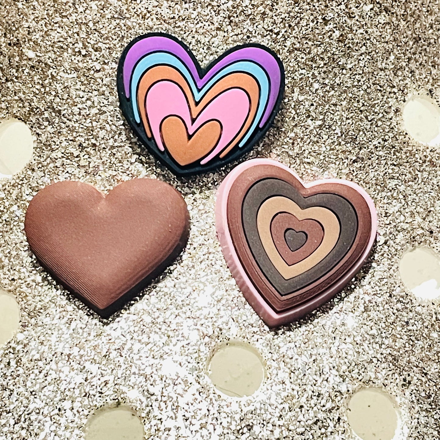 Heart Shoe Charm