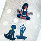 Chakra Meditation Yoga Shoe Charm