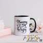 Planning is my Therapy Contrast Coffee Mug