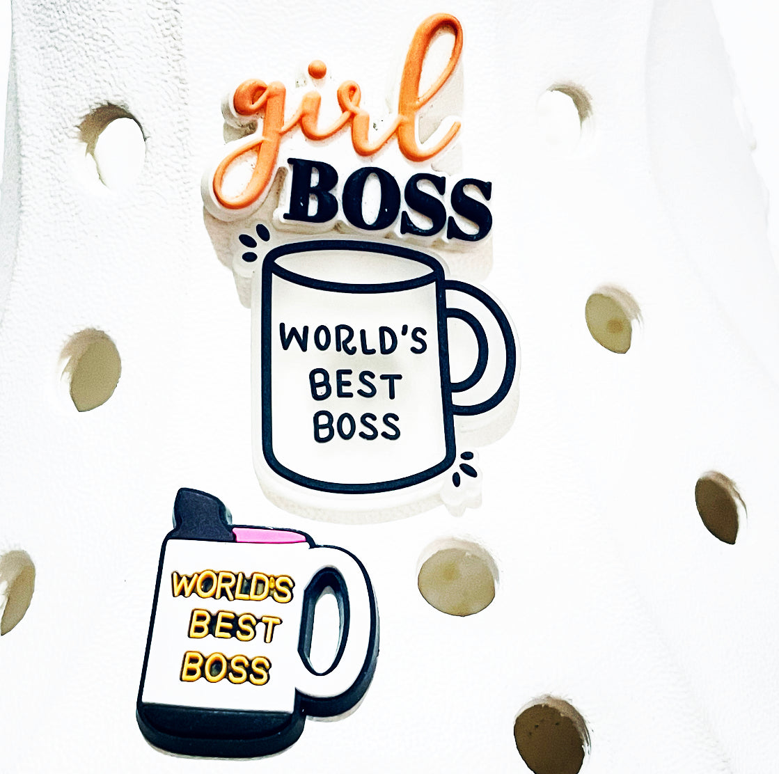 Boss Shoe Charms