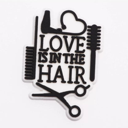 All Things Hair Related Shoe Charm