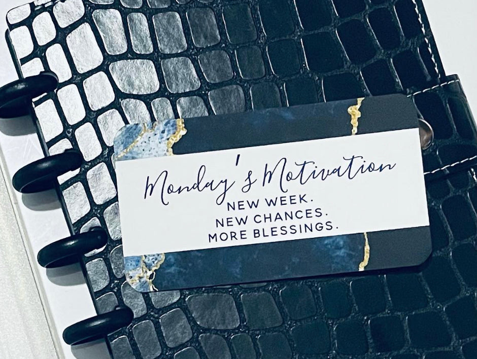 Monday’s Motivation Newness Planner Card