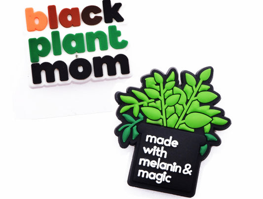 Plant Mom Shoe Charm