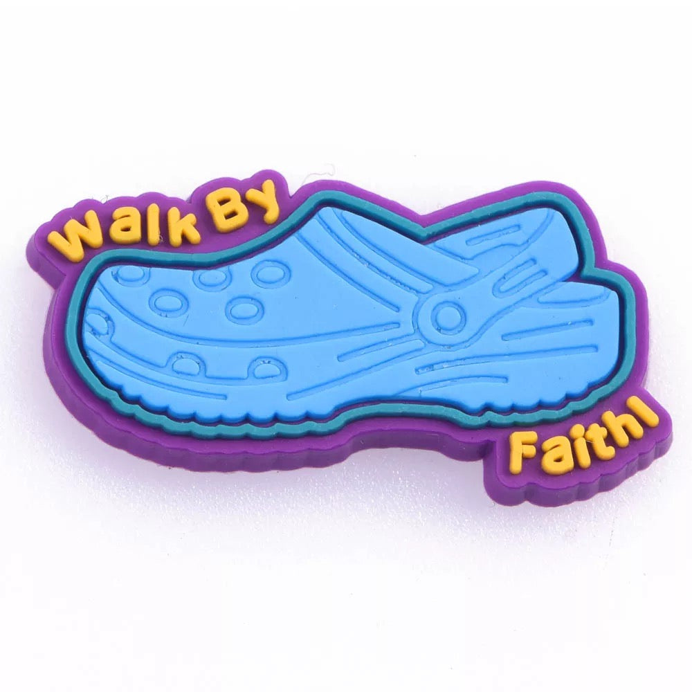 Faith Jesus Christ God Related Shoe Charm