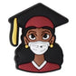 Student Graduate Teacher Shoe Charm
