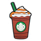 S Bux Coffee Shoe Charm