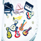 Music Instruments Shoe Charm
