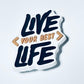 Living Life Limited Edition Shoe Charm