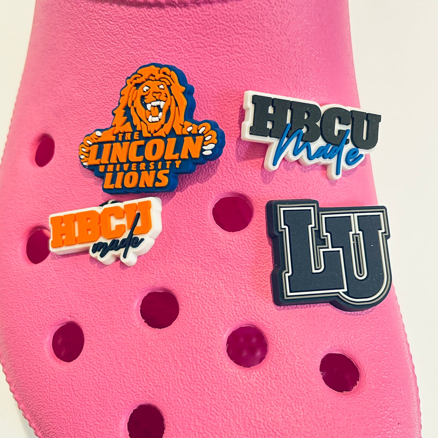 HBCU Shoe Charms - Albany, Florida, Kentucky, Lincoln, Mississippi, Morgan, Norfolk, Savannah