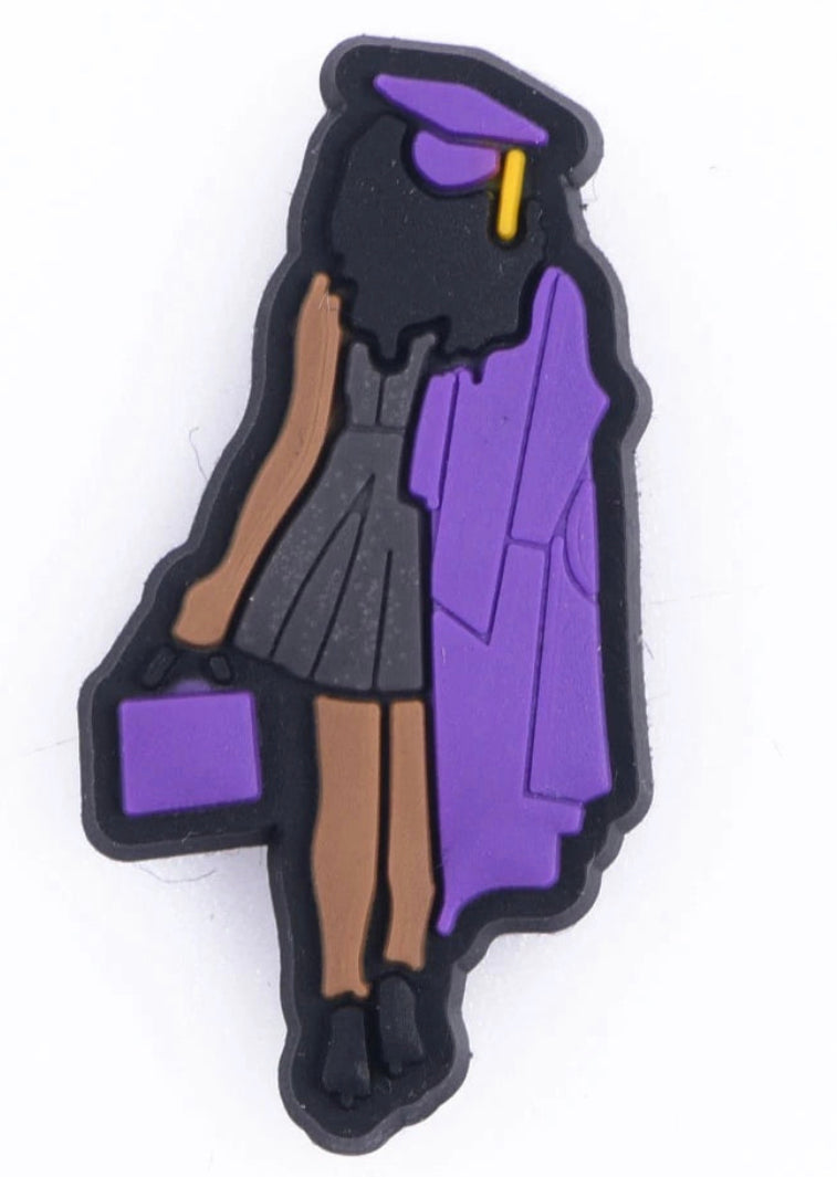 Graduate Shoe Charm
