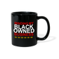 Minding My Black Owned Business Full Color Mug - black