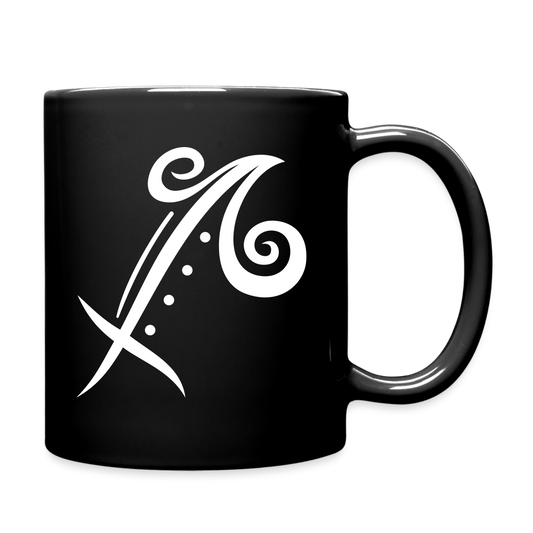 Zodiac Sagittarius Full Color Mug - black