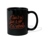 Retirement Mug - black
