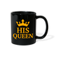 His Queen Full Color Mug - black