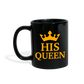 His Queen Full Color Mug - black