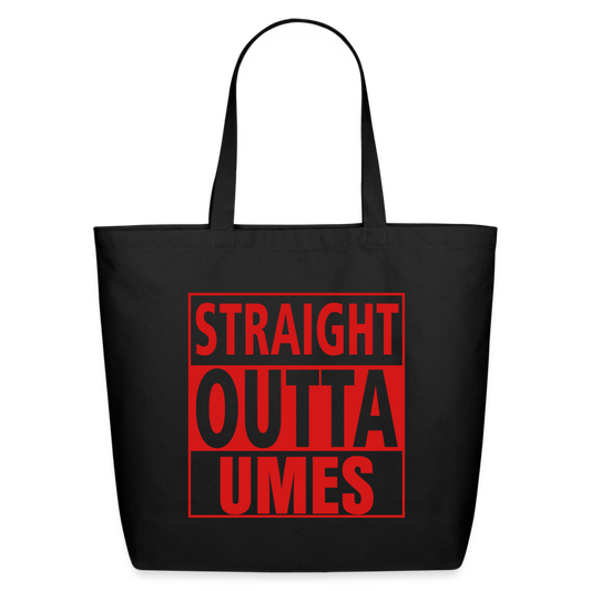 HBCU Straight Outta UMES University of Maryland Eastern Shore  Tote - black