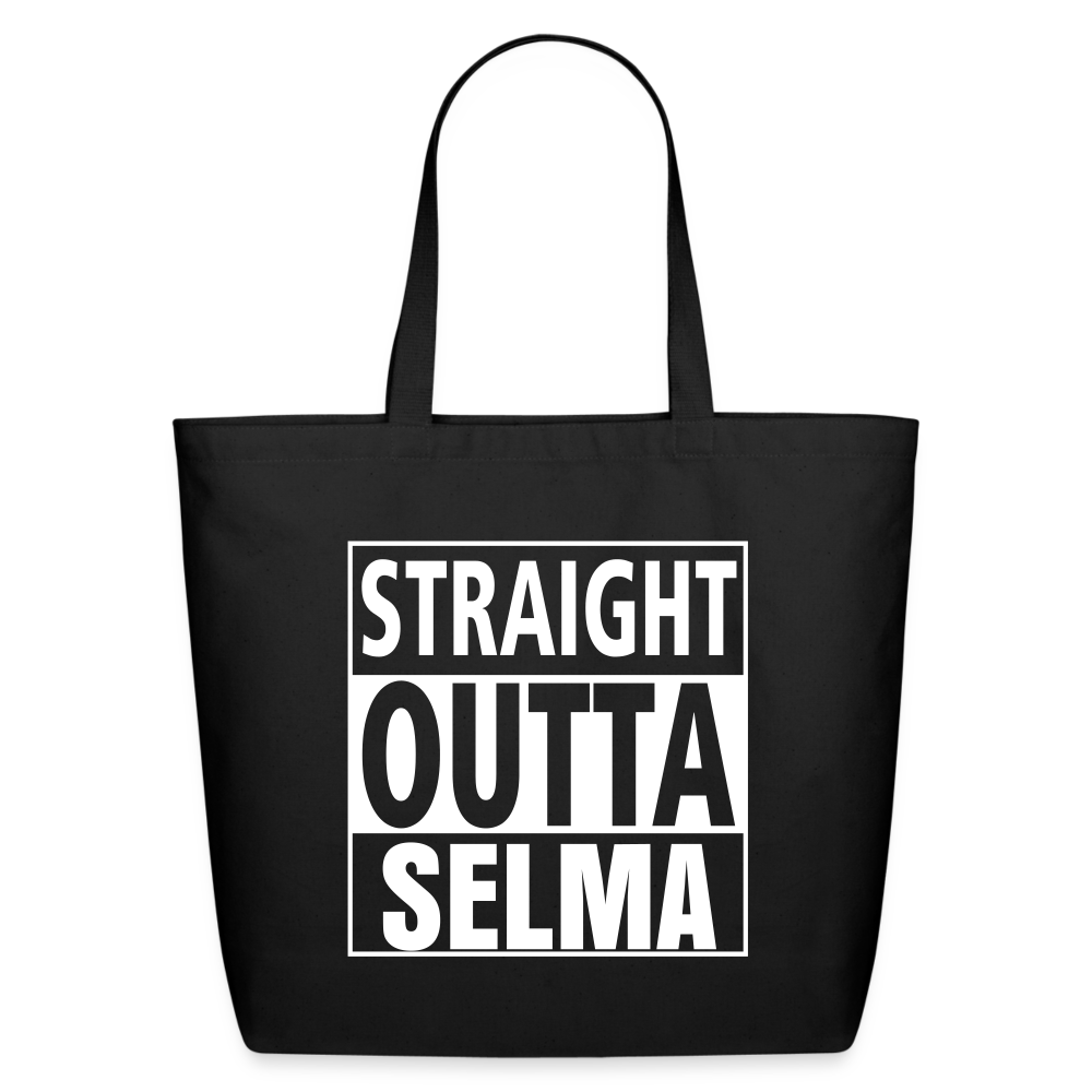 HBCU Straight Outta Selma University Tote - black