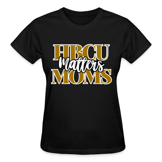 HBCU Moms Matter Gildan Ultra Cotton Ladies T-Shirt - black
